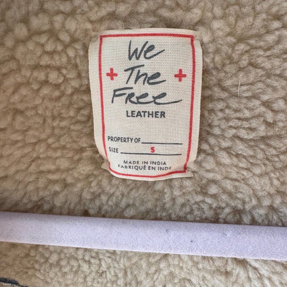 Free People Women's We The Free Wes Suede Bomber Jacket - Small - Picture 11 of 11